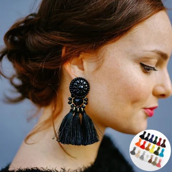 Spaloria Vintage Fringe Tassel Earrings Female Statement Jewelry For Women Fashion Bohemia Big Long Drop Dangle Earings Brincos
Spaloria Vintage Fringe Tassel Earrings Female Statement Jewelry For Women Fashion Bohemia Big Long Drop Dangle Earings Brincos