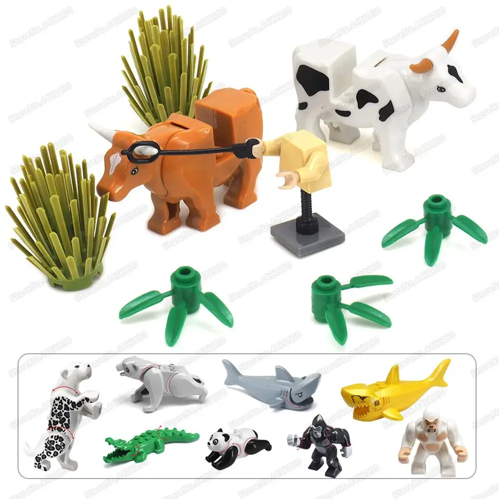 Farm Building Block Cows Assembly Set Replacement Parts For Moc Animal World Park Figures Friend Model Child Christmas Gift Toys
Farm Building Block Cows Assembly Set Replacement Parts For Moc Animal World Park Figures Friend Model Child Christmas Gift Toys
