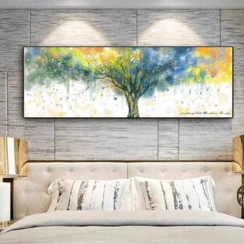 Modern Abstract Hand-Painted Watercolor Tree Bedside Decoration Painting for Living Room Bedroom Posters and Prints Wall Art
Modern Abstract Hand-Painted Watercolor Tree Bedside Decoration Painting for Living Room Bedroom Posters and Prints Wall Art