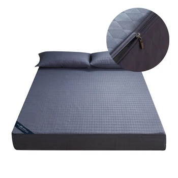 New Six-sided Protective Zipper Mattress Cover Fitted Sheet Mattress For Protector Style Dust Cover Mites Foam Mattress Bed
New Six-sided Protective Zipper Mattress Cover Fitted Sheet Mattress For Protector Style Dust Cover Mites Foam Mattress Bed