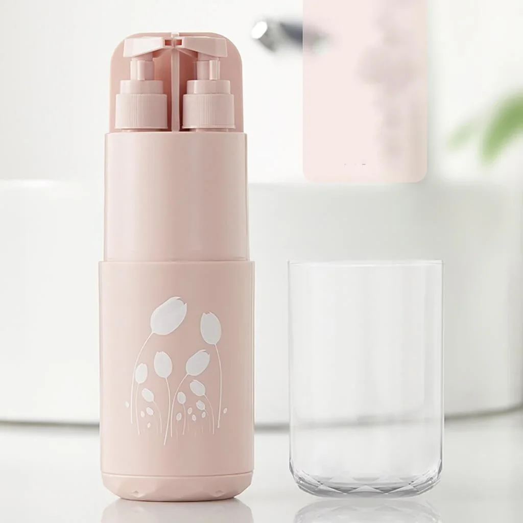 Portable Toiletries Partition Storage Cup Washing Cup Travel Bathroom Washing Set Portable Bottle Loading Washing Gift Set
Portable Toiletries Partition Storage Cup Washing Cup Travel Bathroom Washing Set Portable Bottle Loading Washing Gift Set
