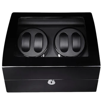 Wooden Watch Winder Box for Automatic Watches,4 Winding Stations,6 Storage,with Two Dimensional Watch Pillows for Women or Men'S
Wooden Watch Winder Box for Automatic Watches,4 Winding Stations,6 Storage,with Two Dimensional Watch Pillows for Women or Men'S