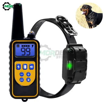 Electric Dog Training Collar Rechargeable Waterproof Remote Control Pet with LCD Display for All Size Bark-stop Collars EU/US
Electric Dog Training Collar Rechargeable Waterproof Remote Control Pet with LCD Display for All Size Bark-stop Collars EU/US