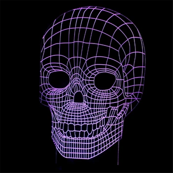 Halloween Decor Skull 3D Lamp LED Table Lamp Bedroom Illusion Desk Lamp USB RGB Night Light Multicolor Luminaria Kids Toy Gifts
Halloween Decor Skull 3D Lamp LED Table Lamp Bedroom Illusion Desk Lamp USB RGB Night Light Multicolor Luminaria Kids Toy Gifts