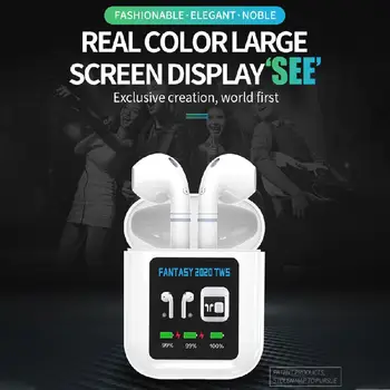 2020Real Color Large Screen Digital Mini Bluetooth 5.0 Earphone Earbuds Custom Logo Picture Waterproof HiFi Stereo
2020Real Color Large Screen Digital Mini Bluetooth 5.0 Earphone Earbuds Custom Logo Picture Waterproof HiFi Stereo