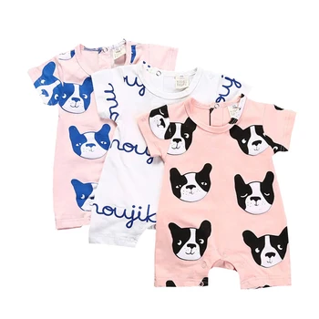 Baby Rompers Animal Letter Summer Clothes Short Sleeve Infant bebe Romper Cotton Newborn Baby Boys Jumpsuit Kids Soft Overalls
Baby Rompers Animal Letter Summer Clothes Short Sleeve Infant bebe Romper Cotton Newborn Baby Boys Jumpsuit Kids Soft Overalls