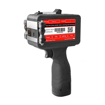 High quality barcode qrcode variable printing machine hand hold inkjet printer gun 
High quality barcode qrcode variable printing machine hand hold inkjet printer gun