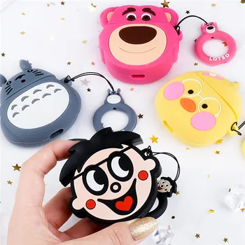 3D Kawaii Earphone Case for Airpods Case Soft Silicone Duck Headphone Protective Cover for Apple Airpods 1 2 for Earpods Case 
3D Kawaii Earphone Case for Airpods Case Soft Silicone Duck Headphone Protective Cover for Apple Airpods 1 2 for Earpods Case
