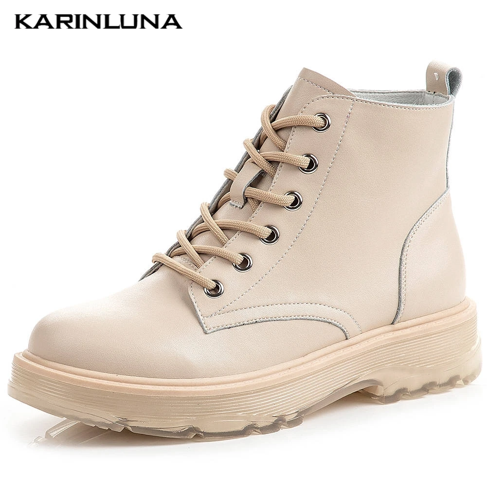Karinluna 2019 Genuine Leather Autumn Fashion Shoes Woman Shoes Boots Women Shoes Ankle Boots Female Booties
Karinluna 2019 Genuine Leather Autumn Fashion Shoes Woman Shoes Boots Women Shoes Ankle Boots Female Booties
