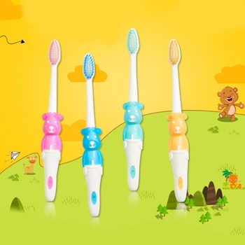 Baby Toothbrush Soft Anti Slip Handle Cartoon Cow Toddler Kids Newborn Oral Care X7JA
Baby Toothbrush Soft Anti Slip Handle Cartoon Cow Toddler Kids Newborn Oral Care X7JA