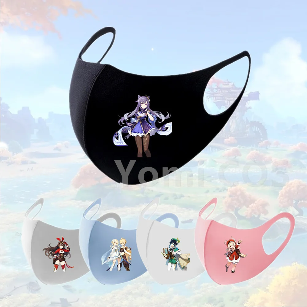 Game Genshin Impact Adult Kids Cartoon Print Mask Fashion Face Guard Anime Multicolor Can Be Washed Reused Keep Warm Decoration
Game Genshin Impact Adult Kids Cartoon Print Mask Fashion Face Guard Anime Multicolor Can Be Washed Reused Keep Warm Decoration