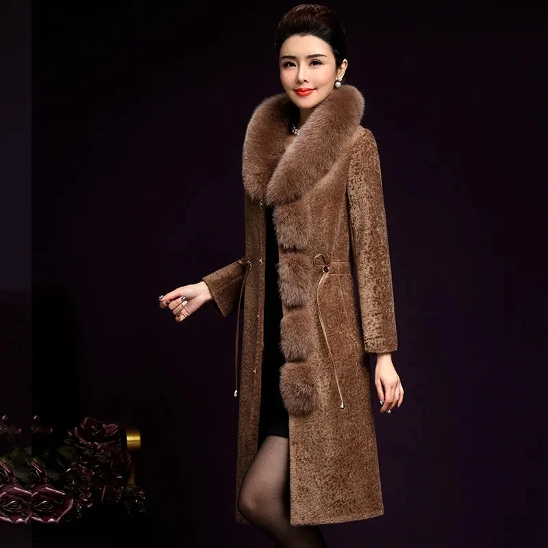 Fur & Faux Fur Female Coat 2023 New Winter Fashion Medium Length Women Fur Coat Mink Fleece Faux Fur Middle-Aged Fur Coat NBH463
Fur & Faux Fur Female Coat 2023 New Winter Fashion Medium Length Women Fur Coat Mink Fleece Faux Fur Middle-Aged Fur Coat NBH463