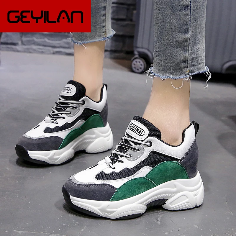 Suede Wedge Sneakers Women Mixed Colors Platform Sneakers Women Casual Shoes Chunky Trainers Ladies Height Increase 3 Cm
Suede Wedge Sneakers Women Mixed Colors Platform Sneakers Women Casual Shoes Chunky Trainers Ladies Height Increase 3 Cm