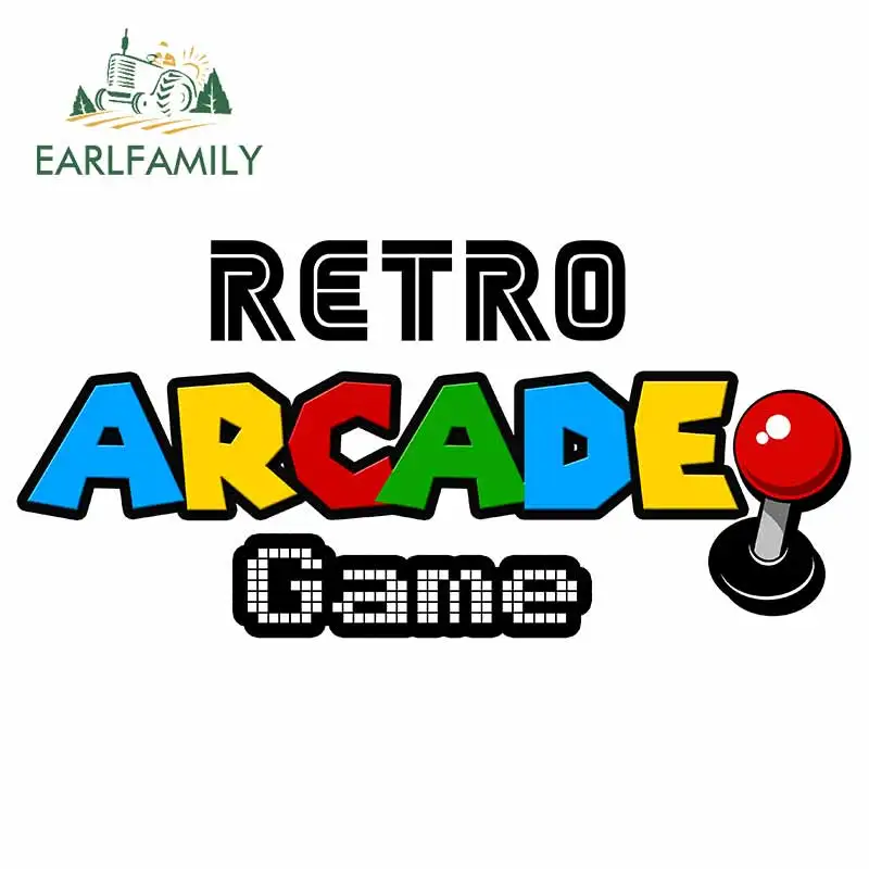 EARLFAMILY 13cm x 6.3cm for Retro Arcade Game Car Decals Custom Printing Motorcycle Scratch-proof Vinyl Window Trunk Stickers
EARLFAMILY 13cm x 6.3cm for Retro Arcade Game Car Decals Custom Printing Motorcycle Scratch-proof Vinyl Window Trunk Stickers