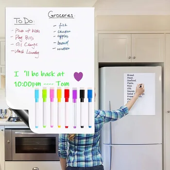 A4 Magnetic Whiteboard for Fridge Magnets Magnetic White Board Marker Child Kids Drawing Board Kithen Office Meeting Message Pad
A4 Magnetic Whiteboard for Fridge Magnets Magnetic White Board Marker Child Kids Drawing Board Kithen Office Meeting Message Pad