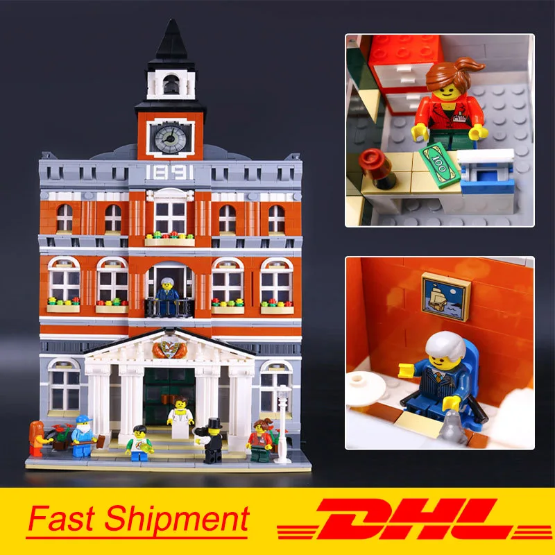 IN STOCK 15003 Town Hall Architecture Building Blocks Set Model Bricks Toy Compatible with Modular Building 10224
IN STOCK 15003 Town Hall Architecture Building Blocks Set Model Bricks Toy Compatible with Modular Building 10224
