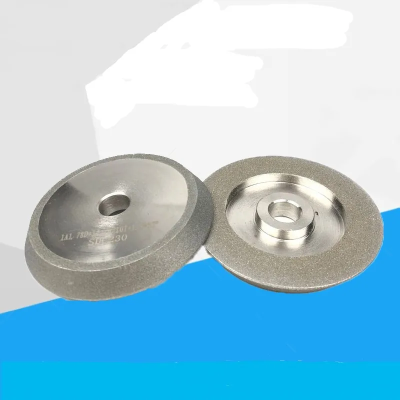 CBN/SDC Diamond Grinding Wheel for 13-type Drill Sharpening Machine bit sharpener/grinder 60 angle 78*12.7*10 mm | Инструменты