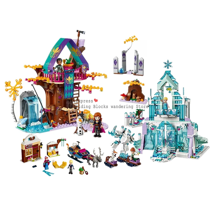 Free shipping Girl Friends legoinglys Friends 41148 Dream Princess Elsa Ice Castle Princess Anna Building Blocks Toys Gift
Free shipping Girl Friends legoinglys Friends 41148 Dream Princess Elsa Ice Castle Princess Anna Building Blocks Toys Gift
