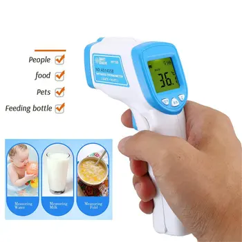 Household Infrared Thermometer Muti-Fuction Digital Infrared Thermometer Medical Contact Fever Body Measurement Device
Household Infrared Thermometer Muti-Fuction Digital Infrared Thermometer Medical Contact Fever Body Measurement Device