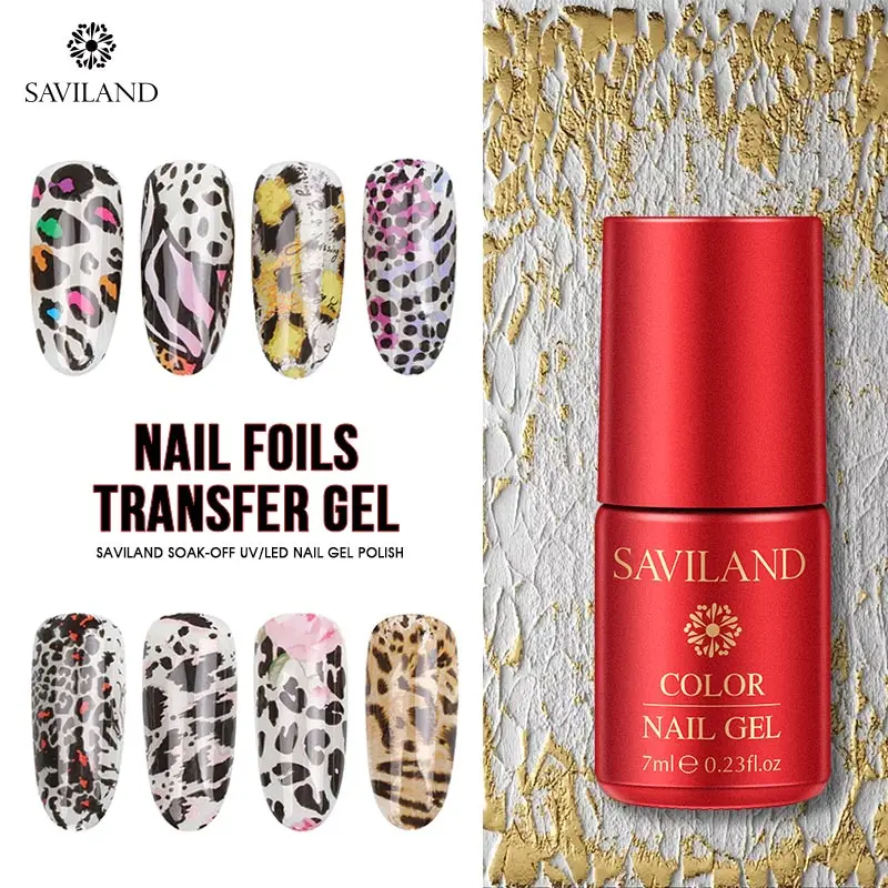 SAVILAND 7ml Nail Foil Adhesive Glue Starry Sky Sticker Transfer Glue Soak Off Transfer Sticker Paper for Nail Gel Polish
SAVILAND 7ml Nail Foil Adhesive Glue Starry Sky Sticker Transfer Glue Soak Off Transfer Sticker Paper for Nail Gel Polish