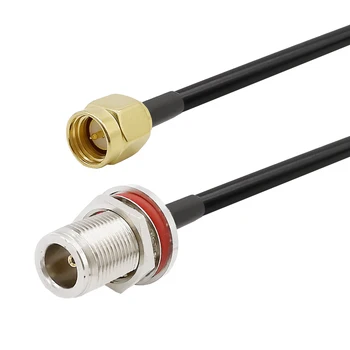 SMA Male to N Female RG58 Cable For Wireless Mini PCI Express PCIE Network Card USB WiFi Adapter WiFi Router Booster IP Camera
SMA Male to N Female RG58 Cable For Wireless Mini PCI Express PCIE Network Card USB WiFi Adapter WiFi Router Booster IP Camera
