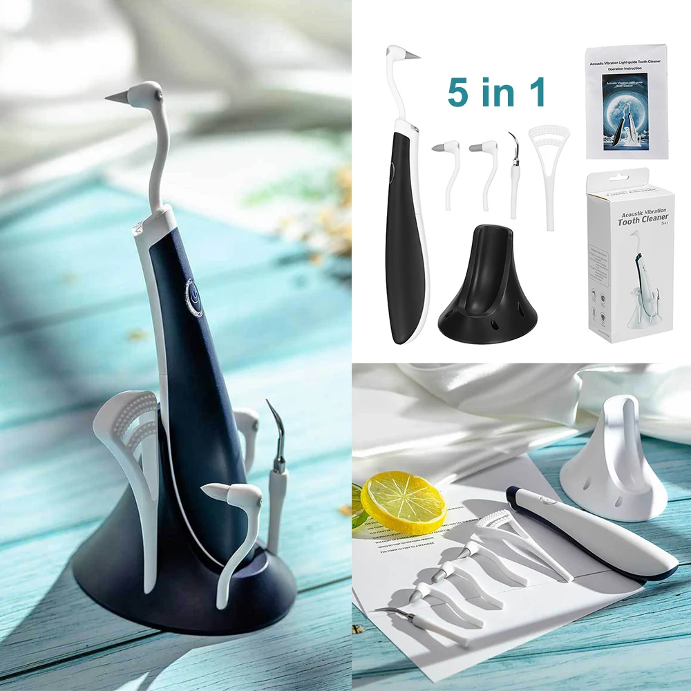 5 In 1 Dental Scaler Ultrasonic Electric Tooth Cleaner High Frequency Vibration Calculus Remover Whiten Multifunctional Scaler
5 In 1 Dental Scaler Ultrasonic Electric Tooth Cleaner High Frequency Vibration Calculus Remover Whiten Multifunctional Scaler
