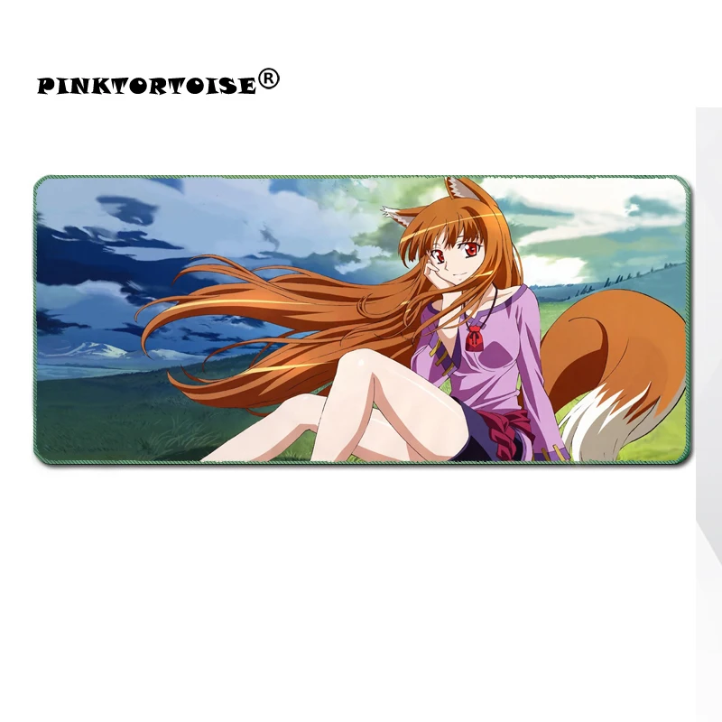 PINKTORTOISE Mousepad anime Spice and Wolf Locking Edge Large Natural Rubber Mouse Pad Desk Mousepad Keyboard Mat
PINKTORTOISE Mousepad anime Spice and Wolf Locking Edge Large Natural Rubber Mouse Pad Desk Mousepad Keyboard Mat