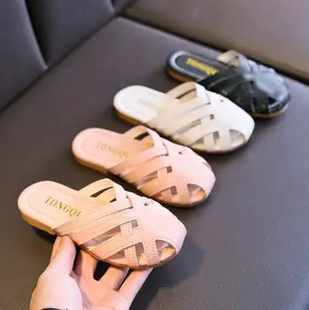 New 2020 Pure Color Children Pu Leather Sandals For Baby Girls Fashion Toddler Beach shoes Soft Children Princess Slipper
New 2020 Pure Color Children Pu Leather Sandals For Baby Girls Fashion Toddler Beach shoes Soft Children Princess Slipper
