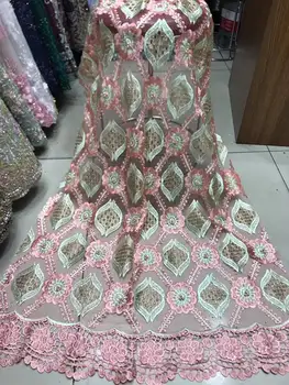 2019 Latest French Nigerian Lace Fabric High Quality Pink Gold Tulle African Lace Fabric Wedding Dubai French Tulle Lace Fabric
2019 Latest French Nigerian Lace Fabric High Quality Pink Gold Tulle African Lace Fabric Wedding Dubai French Tulle Lace Fabric