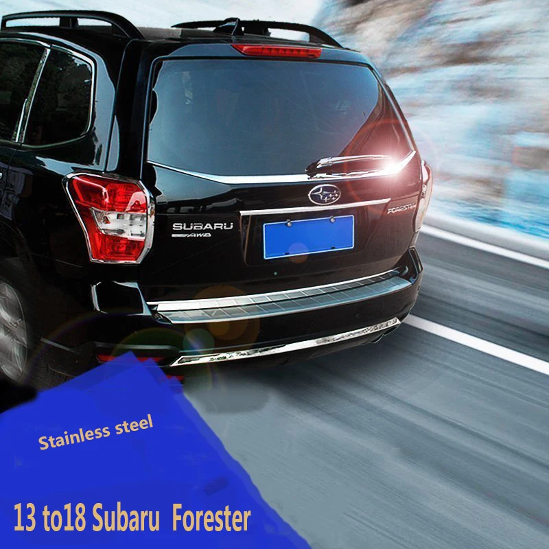 Boot moulding is applicable to the tailgate rear guard board for Subaru 13-18 Forester modified rear moulding
Boot moulding is applicable to the tailgate rear guard board for Subaru 13-18 Forester modified rear moulding