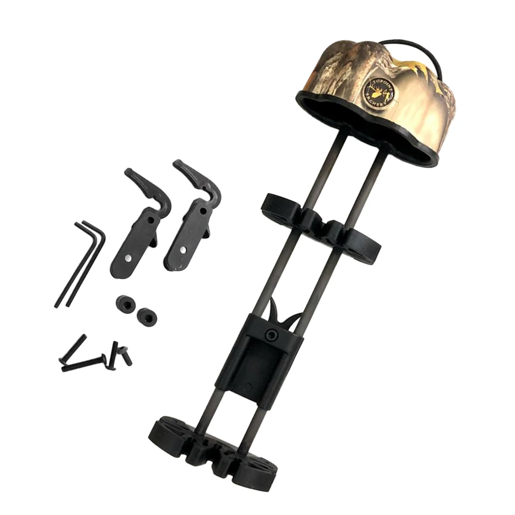 Portable Camouflage Quiver For 5 Archery Hunting Arrow Compound Bow Holder Outdoor Sports Accessory Arrow Quiver
Portable Camouflage Quiver For 5 Archery Hunting Arrow Compound Bow Holder Outdoor Sports Accessory Arrow Quiver