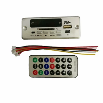 Wireless Bluetooth 5.0 MP3 Decoding Board Module DC 12V SD/TF Card/USB/FM Radio Module Car MP3 Music Player
Wireless Bluetooth 5.0 MP3 Decoding Board Module DC 12V SD/TF Card/USB/FM Radio Module Car MP3 Music Player