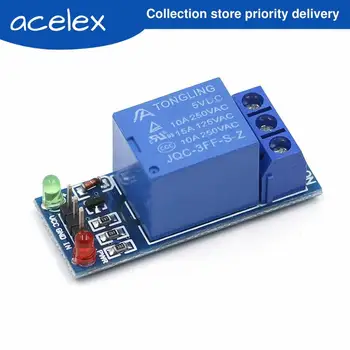 5V 1 One Channel Relay Module Low Level for SCM Household Appliance Control for arduino DIY Kit
5V 1 One Channel Relay Module Low Level for SCM Household Appliance Control for arduino DIY Kit