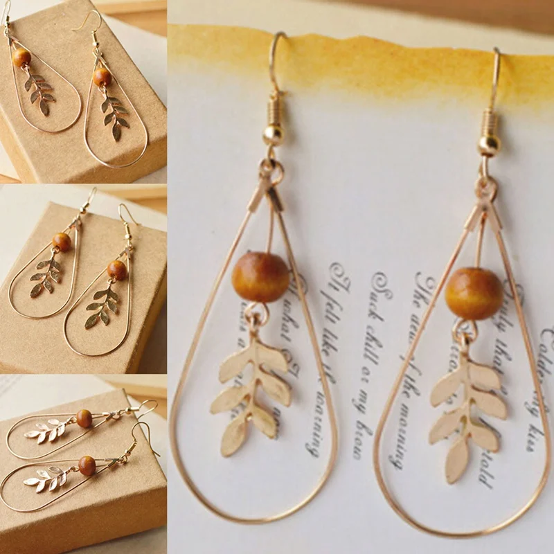 Korean Temperament Simple Fan Stone Round Beads Retro Geometric Triangle Round Leaves Earrings Female
Korean Temperament Simple Fan Stone Round Beads Retro Geometric Triangle Round Leaves Earrings Female