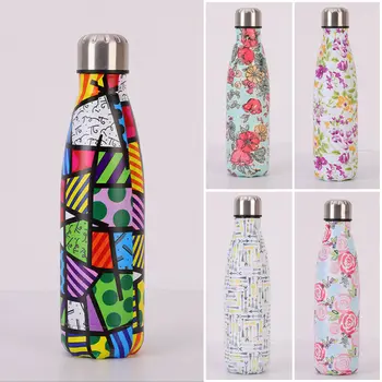 500ml Stainless Steel Water Bottle Floral Print Insulated Vacuum Travel Tea/Coffee Thermos Flask
500ml Stainless Steel Water Bottle Floral Print Insulated Vacuum Travel Tea/Coffee Thermos Flask