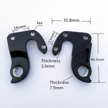 5pcs Bicycle rear derailleur hanger For De Rosa Idol 2017 Pinin Farina De Rosa SK Super King MECH MTB dropout carbon frame BIKE 
5pcs Bicycle rear derailleur hanger For De Rosa Idol 2017 Pinin Farina De Rosa SK Super King MECH MTB dropout carbon frame BIKE