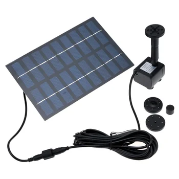 200L/H Solar Power Fountain Submersible Water Pump & Filter Panel Pond Pool Solar Power Panel Garden Fountains Water Pump
200L/H Solar Power Fountain Submersible Water Pump & Filter Panel Pond Pool Solar Power Panel Garden Fountains Water Pump