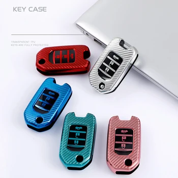 3 Button Carbon Fiber TPU Car Key Cover Case Shell For Honda Civic CR-V HR-V Accord Jade Crider Odyssey 2015-2018 Accessories
3 Button Carbon Fiber TPU Car Key Cover Case Shell For Honda Civic CR-V HR-V Accord Jade Crider Odyssey 2015-2018 Accessories