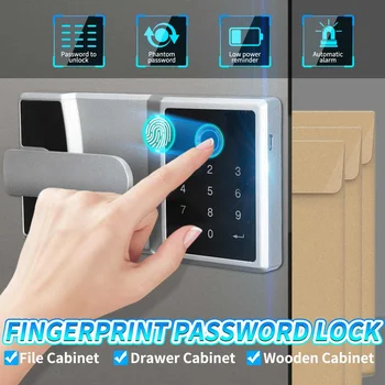 Electronic Digital Lock Fingerprint Password Lock Cabinet Cash Box Electric Lock Office Access Control Kit Home Door Security 
Electronic Digital Lock Fingerprint Password Lock Cabinet Cash Box Electric Lock Office Access Control Kit Home Door Security