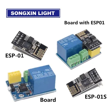 10PCS ESP8266 5V WiFi relay module Things smart home remote control switch phone APP ESP-01
10PCS ESP8266 5V WiFi relay module Things smart home remote control switch phone APP ESP-01