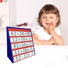 Blue Tabletop Desktop Pocket Chart 13x12inch Education Double Sided Self-Standing for School Teacher Home Accessories Teaching
Blue Tabletop Desktop Pocket Chart 13x12inch Education Double Sided Self-Standing for School Teacher Home Accessories Teaching