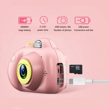 Mini Portable Anti-knock 2.0 inches USB 2.0 Dual 8 million Digital Video Camera Consumer Camcorder for Children Home Outdoor Use 
Mini Portable Anti-knock 2.0 inches USB 2.0 Dual 8 million Digital Video Camera Consumer Camcorder for Children Home Outdoor Use