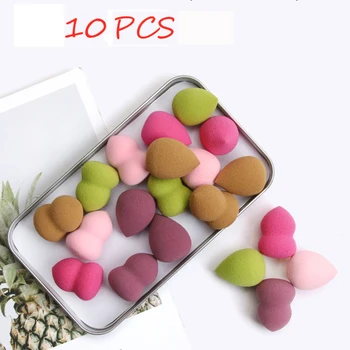 10PCS/Box Cosmetic Puff Powder Puff Smooth Water-drop Shape Makeup Foundation Sponge Beauty Puff Women's Make Up Tools
10PCS/Box Cosmetic Puff Powder Puff Smooth Water-drop Shape Makeup Foundation Sponge Beauty Puff Women's Make Up Tools