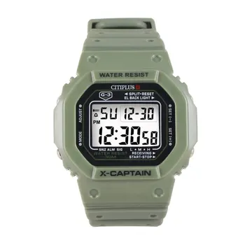 X-Captain Student Table Multi-Function Electronic Watch Led Waterproof Electronic Watch Square Watch
X-Captain Student Table Multi-Function Electronic Watch Led Waterproof Electronic Watch Square Watch