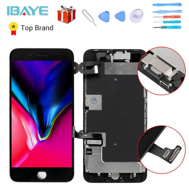 Full LCD screen for iPhone 8 display full assembly digitizer replacement with 100% 3D touch tested without dead pixels
Full LCD screen for iPhone 8 display full assembly digitizer replacement with 100% 3D touch tested without dead pixels