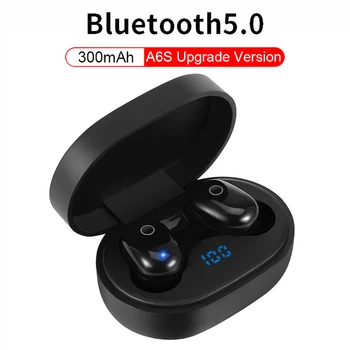 Wireless Earphone TWS Bluetooth V5.0 Headset Touch Control Earbuds Handsfree Headphones A6s Upgrade Version With LED Display
Wireless Earphone TWS Bluetooth V5.0 Headset Touch Control Earbuds Handsfree Headphones A6s Upgrade Version With LED Display