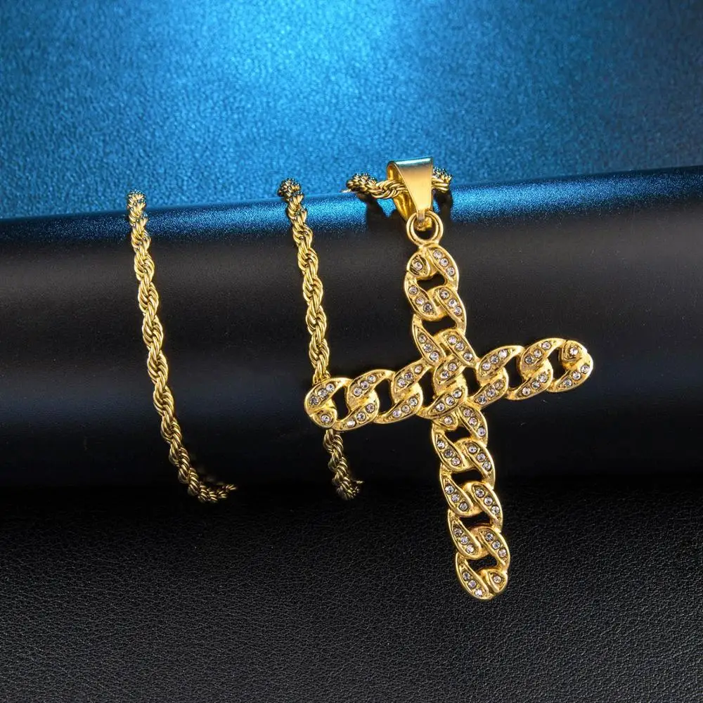 Zciti HIPHOP Hot Tide Brand Explosion Model Hip Hop Full Zircon Golden Cross Pendant
Zciti HIPHOP Hot Tide Brand Explosion Model Hip Hop Full Zircon Golden Cross Pendant