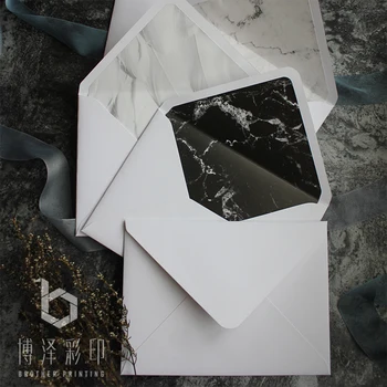 7.5 * 5.5 inch 5pcs/pack Marble Texture Envelopes Paper Window Business Envelopes Wedding Invitation Envelope Gift Envelope
7.5 * 5.5 inch 5pcs/pack Marble Texture Envelopes Paper Window Business Envelopes Wedding Invitation Envelope Gift Envelope