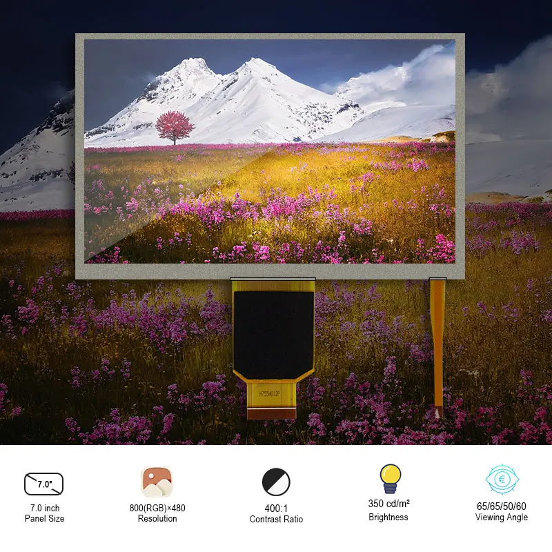 7 Inch Original SAMSUNG LMS700KF05 LCD Screen TFT Resolution Parallel SRGB 40 Pins FPC LCM 800*480 Touch Lcd Display
7 Inch Original SAMSUNG LMS700KF05 LCD Screen TFT Resolution Parallel SRGB 40 Pins FPC LCM 800*480 Touch Lcd Display