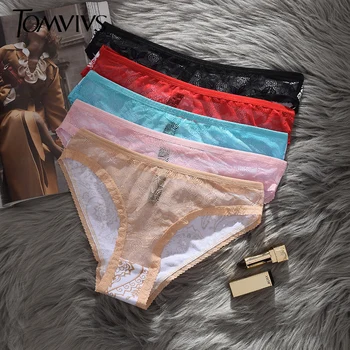 TOMVIVS S-XXL Plus Sizes Sexy Lace Soft Underwear Women Popular ropa interior femenina Low Waist Panties Ladies' Lingerie P0046
TOMVIVS S-XXL Plus Sizes Sexy Lace Soft Underwear Women Popular ropa interior femenina Low Waist Panties Ladies' Lingerie P0046